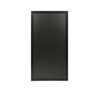 SECURIT - Lavagna Da Terra Multiboard - Colore Nero - 60x114,5 cm | Superficie Anti-Graffio - Resistente Alle Intemperie - Cerniere In Nylon