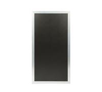Lavagna Multiboard - 60x115 cm - cornice argento - Securit