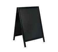 Lavagna a cavalletto - nero - 54,5x85x44 cm - Securit