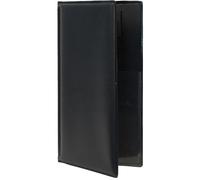SECURIT - MC-BRBP-BL - Portaconto Basic - 23,7 x 12,5 cm - PVC - nero - 4+2 buste fisse incluse - Securit - 71622 - Conf. da 1 Pz. - MC-BRBP-BL