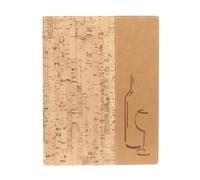 SECURIT - MC-DRWC-CORK - Carta dei vini Design - 1 inserto doppio incluso - A4 - 24 x 34 cm - sughero - Securit - 71609 - Conf. da 1 Pz.