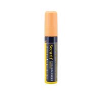 SECURIT - Pennarello a Gesso Liquido - Punta Grande 7-15 mm - Arancione | Punta a Scalpello Extra Larga - Messaggi Visibili - Inchiostro a Base d'Acqua - Cancellabile con Panno Umido