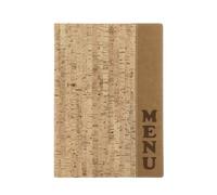 Portamen Design sughero A4 24x34 cm 1 inserto doppio incluso Securit