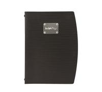 PortamenU' Rio - A4 - 24x34 cm - nero - 1 inserto doppio incluso - Securit