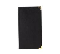 SECURIT - Portaconto Linea Classic - Per Caffè, Ristoranti, Bar - Similpelle - 23x13 cm - Colore Nero