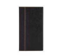 SECURIT - Portaconto Linea Trendy - Per Caffè, Ristoranti, Bar - Similpelle - 23x13 cm - Colore Nero