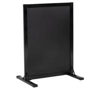 SECURIT - SBDT-BL-80 - Lavagna da terra Stand Woody - 78 x 56 x 40 cm - nero - Securit - 97200 - Conf. da 1 Pz.