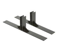 SECURIT - SBM-FEET - Piedi in metallo nero per lavagne Multiboard - Securit - set 2 pezzi - 77160 - Conf. da 1 Pz. - SBM-FEET