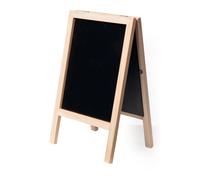 SECURIT - SBS-B-MINI - Mini Lavagna Sandwich - 25 x 15,2 cm - faggio - Securit - 77149 - Conf. da 1 Pz. - SBS-B-MINI