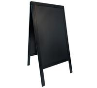 SECURIT - SBS-BL-120 - Lavagna Sandwich - cavalletto nero - 69 x 125 cm - Securit - 71637 - Conf. da 1 Pz. - SBS-BL-120