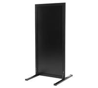SECURIT - SBST-BL-120 - Lavagna da terra Stand Woody - 117 x 56 x 60 cm - nero - Securit - 97201 - Conf. da 1 Pz.