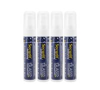 SECURIT - Set 4 Pennarelli Gesso Liquido - Punta 7-15 mm - Colore Bianco