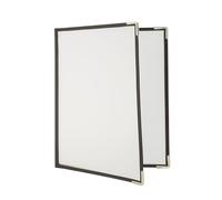 PortamenU' Crystal BR2 doppio - per 4 fogli A4 - Securit - set 3 pezzi