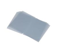 SECURIT - Set di 10 Inserti Per Porta Menu - Formato A4 | Trasparente - Polipropilene Resistente - Facili da Inserire