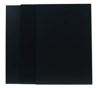 SECURIT - Set di 3 Inserti per Lavagna - Formato A4 - Colore Nero | Resistente ai Raggi UV - Antigraffio - Superficie Personalizzabile