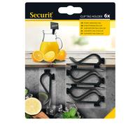 SECURIT - TAG-HLD-CP - Supporti clip per targhette - Securit - set 6 pezzi - 83354 - Conf. da 1 Pz.