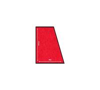 SECURIT - Tappeto - Antiscivolo Robusto - 200x90 cm - Colore Rosso