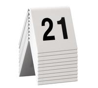 SECURIT - TN-21-30-WT - Numeri per tavoli - set da 21 a 30 - Securit - 74554 - Conf. da 1 Pz. - TN-21-30-WT