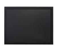SECURIT - WBW-BL-40-60 - Lavagna Woody - cornice nera - 40 x 60 cm - Securit - 71643 - Conf. da 1 Pz.