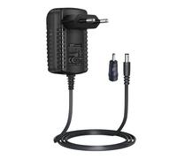 Security-01 Adattatore da AC a DC 12 V 0,5 A, spina 5,5 mm x 2,1 mm con punte di connettore da 3,5 mm x 1,35 mm, per fotocamera CCTV LED stringa