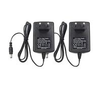 Security-01 Confezione da 2 adattatori da CA 110 - 240 V a CC 12 V 2 A, connettore 5,5 mm x 2,1 mm