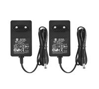 Security-01 Confezione da 2 alimentatori AC-DC 24V 1,5A, spina 5,5 mm x 2,1 mm, spina EU