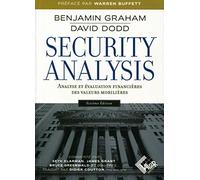 Security Analysis: Analyse et évaluation financières des valeurs mobilières