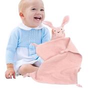 Security Blankets - Lovey Security Blanket, Bunny Shape Comfort Blankt Girl Essentials | Loveys For Bunny Securiity Blankt Soft Lovie Girl Easter Day For Infant And