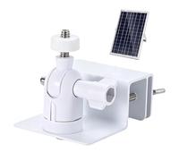Security Camera Mounting Bracket - 2.87 Inches Aluminum Alloy No Drill Holder, Railing Camera Mount, Solar Panel Stand | Outdoor Fence Roof Balcony Gutter Garden Installation Use