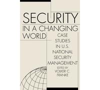 Security in a Changing World (Tascabile) Praeger Security International