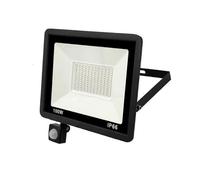 Security Lights with Motion Sensor, 100W LED PIR Floodlight, 10000 Lumens Super Bright Light, 6500K Cool White Outside Wall Flood IP66 Waterproof Spot