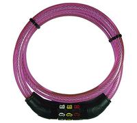 Security Plus 12027201 - Lucchetto Rosa con Simboli per Bambini