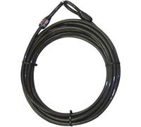 Security Plus 289 Cavo dacciaio con occhielli 0 Nero Occhielli per lucchetto