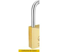 Security Products Corbin Lucchetto Rettang. Arco Lungo mm.50 Pezzi 6 PL1125000