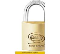 Security Products Corbin Lucchetto Rettangolare mm 50 Pezzi 6 PL1105000