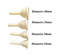 Securmed CATETERE ESTERNO PER UOMO SECURDRAIN VIA' PENILAT DIAMETRO 35 MM+STRISCIA BI-ADESIVA GUAINA COLORE BIANCO/GIALLO 30 PEZZI