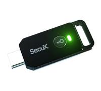 SecuX PUFido - Chiave di sicurezza USB-C con tecnologia PUF. Certificato FIDO2/U2F per l'accesso senza password o 2FA su Google, Microsoft, Facebook e altro ancora. Sicurezza non clonata, con radici