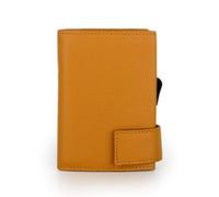 SecWal Astuccio per carte con bottone automatico (giallo)