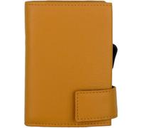 SecWal SecWal 1 Custodia per carte di credito Portafoglio RFID in pelle 9 cm giallo