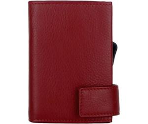 SecWal SecWal 1 Custodia per carte di credito Portafoglio RFID in pelle 9 cm rosso