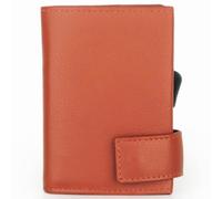 SecWal SecWal 2 Custodia per carte di credito Portafoglio RFID in pelle 9 cm arancia