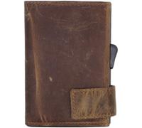 SecWal SecWal 2 Custodia per carte di credito Portafoglio RFID in pelle 9 cm marrone