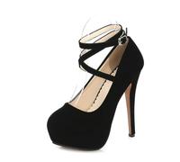SECWL Scarpe col Tacco Alto da spogliarello Primaverili con Plateau, Casual, Blu, Nere e Rosse, da Donna, con Tacchi a Spillo, da Ballo, Sera, Festa, Taglia Grande 44 46
