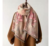 SECWL Sciarpa Invernale di Lusso in Cashmere da Donna, Design Caldo, Coperta in Pashmina, Poncho, Sciarpe da Donna, Scialle, Avvolgente, Sciarpa, Foulard Spesso