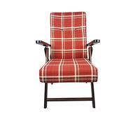 Sedam Srl Poltrona Molisana, in Legno, Sdraio Reclinabile in 4 Posizioni, Alta Qualità, 100% MADE IN ITALY (Bordeaux)