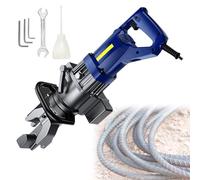 SEDAMORALLY Piegatrice per Tondini di Acciaio Elettrica con Motore in Rame Puro, Angolo di Piegatura da 0 A 130°Entro 4 Secondi,Diametro di Piegatura: 4-16 Mm,per Ferro Piatto in Acciaio Tondo