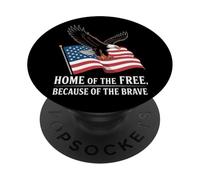 Sede dei liberi a causa del coraggioso veterano giorno PopSockets PopGrip Adesivo