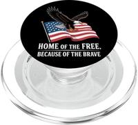 Sede dei liberi a causa del coraggioso veterano giorno PopSockets PopGrip per MagSafe