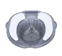 Sede del bagno Sitz Sedile del bagno Emorroide Perineo Relief Postpartum Care 2500 ml TPR cuscinetto morbido Sitz vasca da bagno per donne Recupero di gravidanza (Grigio chiaro)