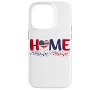 Sede della casa americana libera del 4 luglio America Daddy's Home Custodia per iPhone 14 Pro